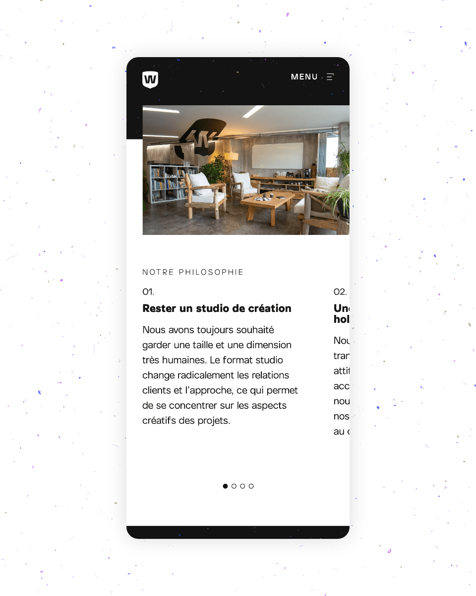 Wanaka 3 - Mobile page